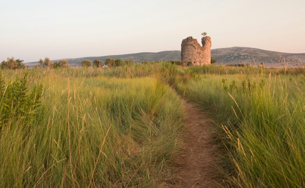 Old ruins at Paklenica by the sea. Calma Luxury Villa Exclusive Travel Representation